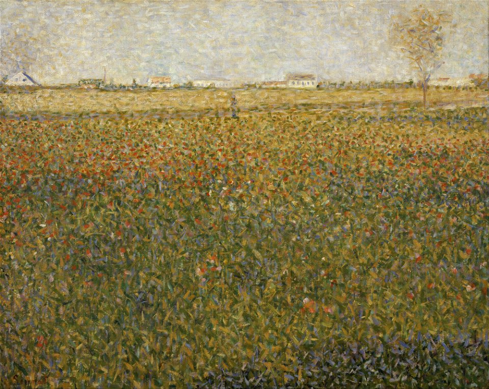 Georges Seurat - La Luzerne, Saint-Denis - Google Art Project