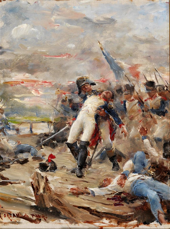 Georges Moreau de Tours Tod von Oberst Gérard Lacuée