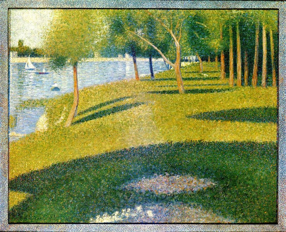 Georges Seurat - La Seine à La Grande Jatte