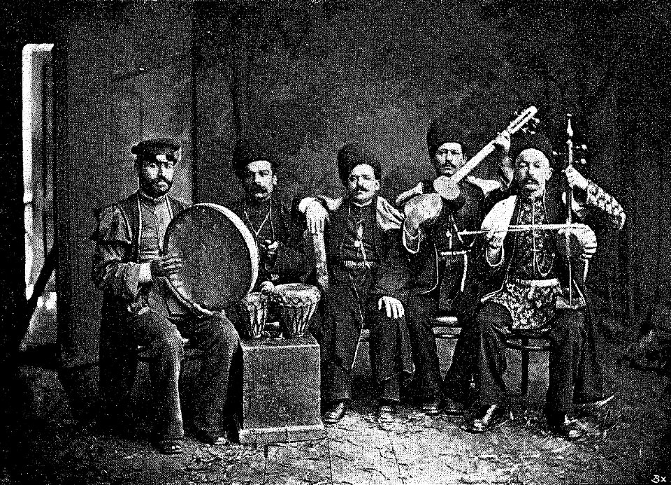 Georgian musicians (Merzbacher, 1901)
