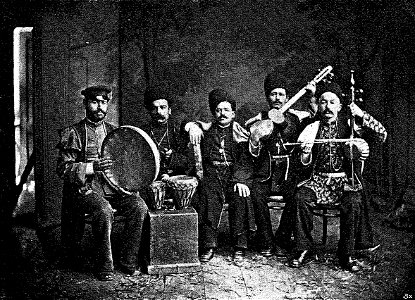 Georgian musicians (Merzbacher, 1901)
