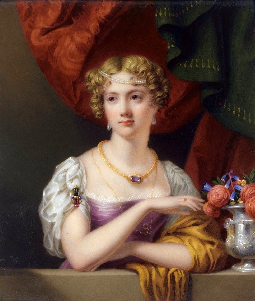 Georgiana Charlotte Quin (1794-1823) by Henry Pierce Bone