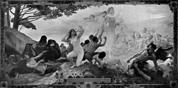 Georges Rochegrosse - Le chant des muses