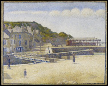 Georges Seurat - Port-en-Bessin - 55.38 - Minneapolis Institute of Arts