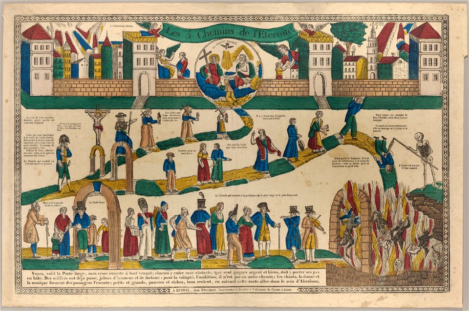 Georgin François, The 3 Roads to Eternity, 1825 Cornell CUL PJM 1040 01