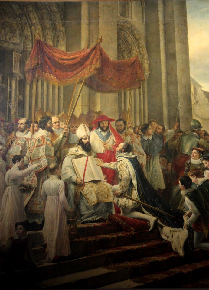 Georges Rouget - Abjuration d'Henri IV