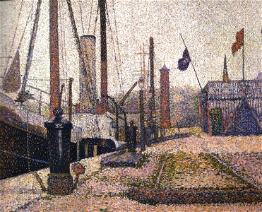 Georges Seurat - The Maria at Honfleur