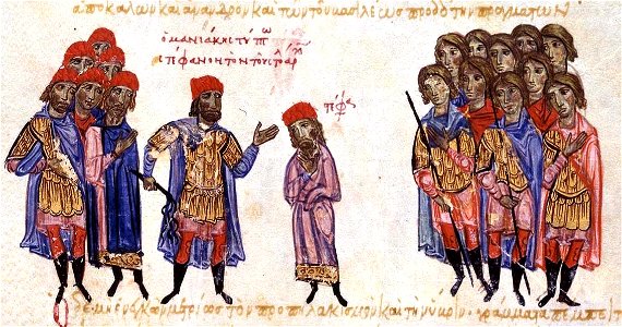 Georgios Maniakes reproaches admiral Stephanos