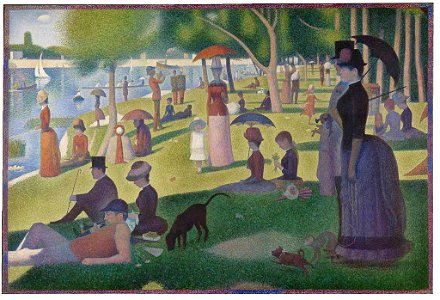 seurat georges a sunday on la grande jatte