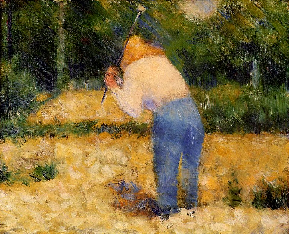 Georges Seurat -The Stone Breaker PC 37