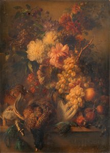 Georgius Jacobus Johannes van Os - Vogels en vruchten - SA 214 - Amsterdam Museum