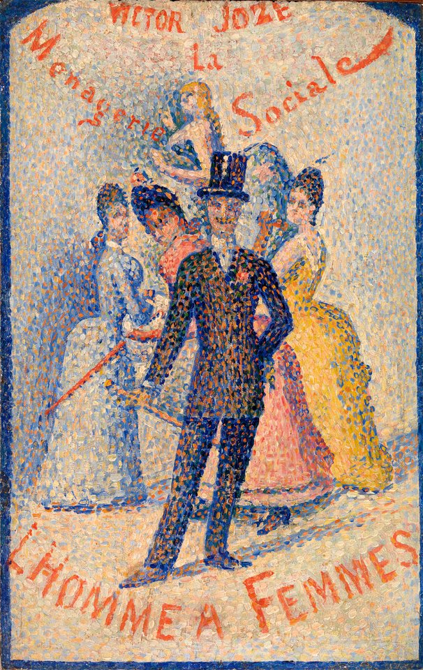 Georges Seurat - L'homme à femmes PC 203