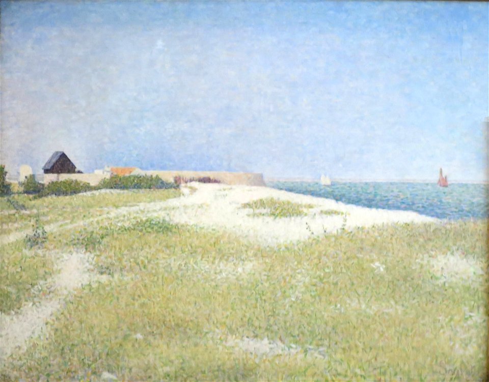 Georges Seurat - View of Fort Samson