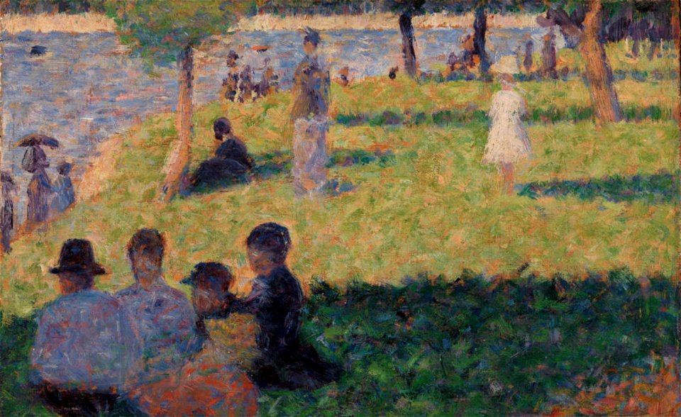Georges Seurat - Étude pour La Grande Jatte PC 119