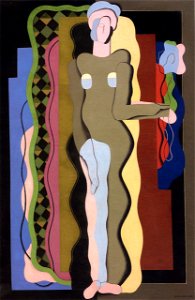 Georges Valmier nude-with-a-flower-1928