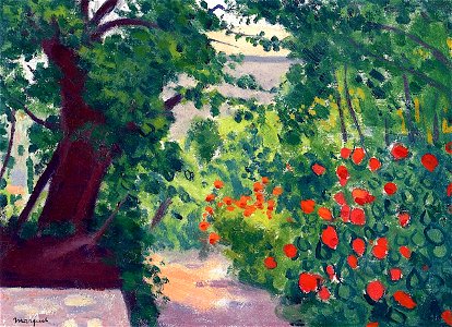 Geraniums, Summer Albert Marquet (1944-1945)