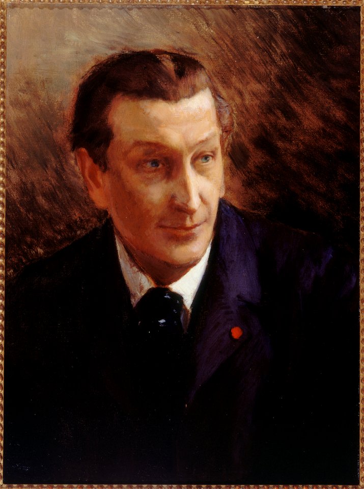 Georges-Antoine Rochegrosse - Portrait de François Coppée (1842-1908), auteur dramatique et poète - P1799 - Musée Carnavalet
