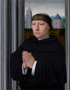 Gerard David - An Augustinian Friar Praying - Google Art ProjectFXD. Free illustration for personal and commercial use.