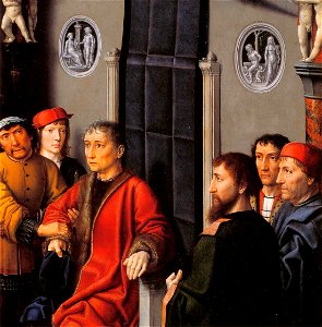 Gerard David - The Judgment of Cambyses (detail) - WGA5998