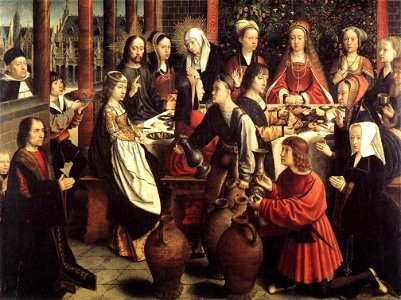 Gerard David - The Marriage at Cana - WGA6020