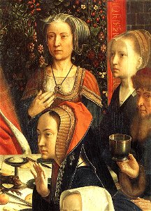 Gerard David - The Marriage at Cana (detail) - WGA6022