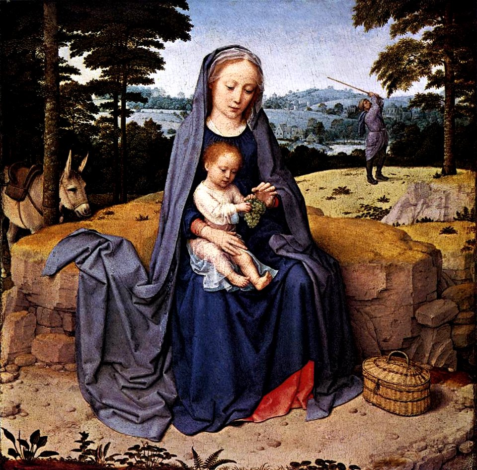 Gerard David - The Rest on the Flight into Egypt - WGA6029
