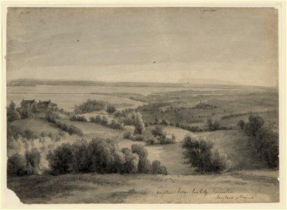 Georgetown College, Long Bridge, Potomac River, Maryland & Virginia-June 21, 1861 LCCN2004661959