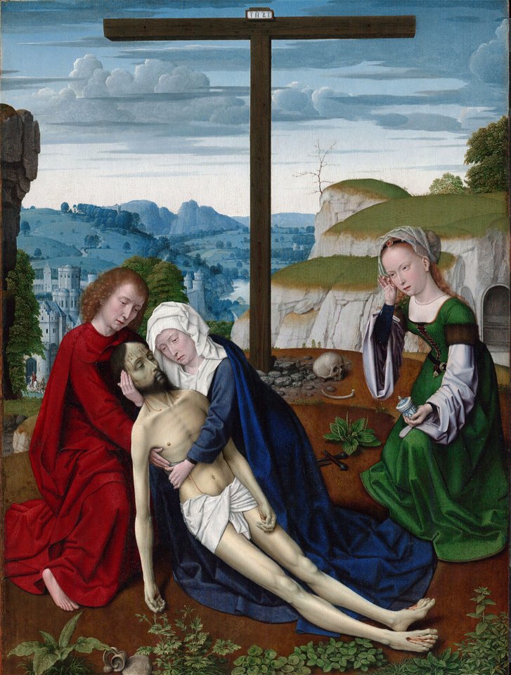 Gerard David, Netherlandish (active Bruges), first documented 1484, died 1523 - Lamentation - Google Art ProjectFXD