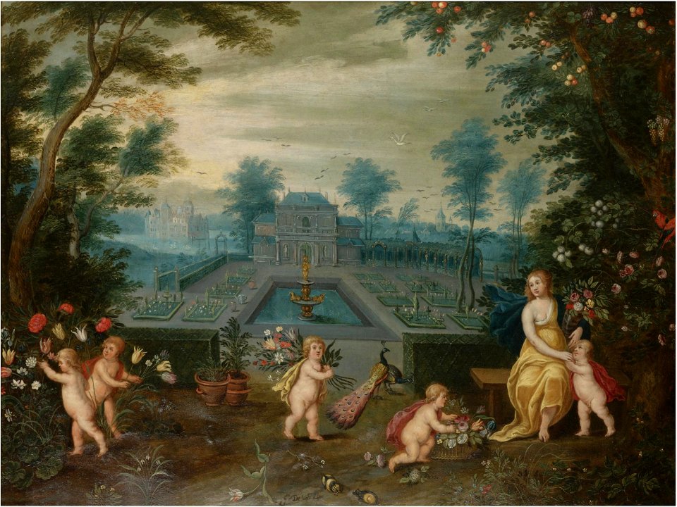Gerard de la Vallee - Allegory of spring