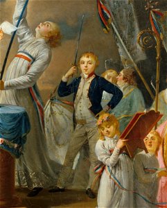 Georges Washington de La Fayette in Le serment de La Fayette a la fete de la Federation 14 July 1790 French School 18th century