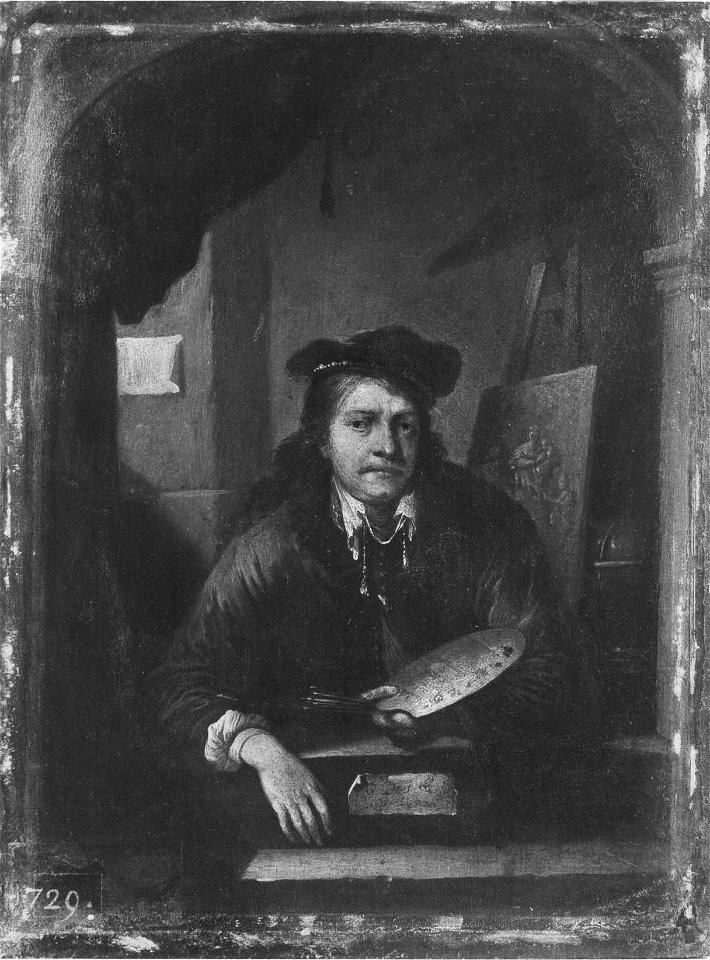 Gerard Dou (Kopie nach) - Selbstbildnis - 5420 - Bavarian State Painting Collections