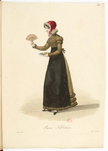 Georges-Jacques Gatine - Costumes d'ouvrières parisiennes, 1824, p. 44, Tabletière