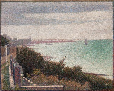 Georges-Pierre Seurat - Grandcamp, un soir - Google Art Project