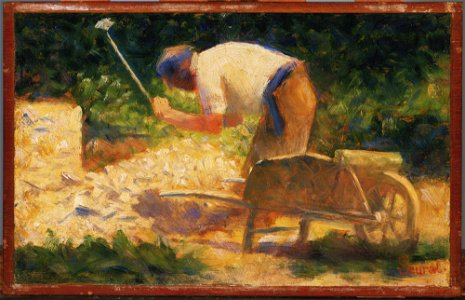 Georges-Pierre Seurat - The Stone Breaker - Google Art Project