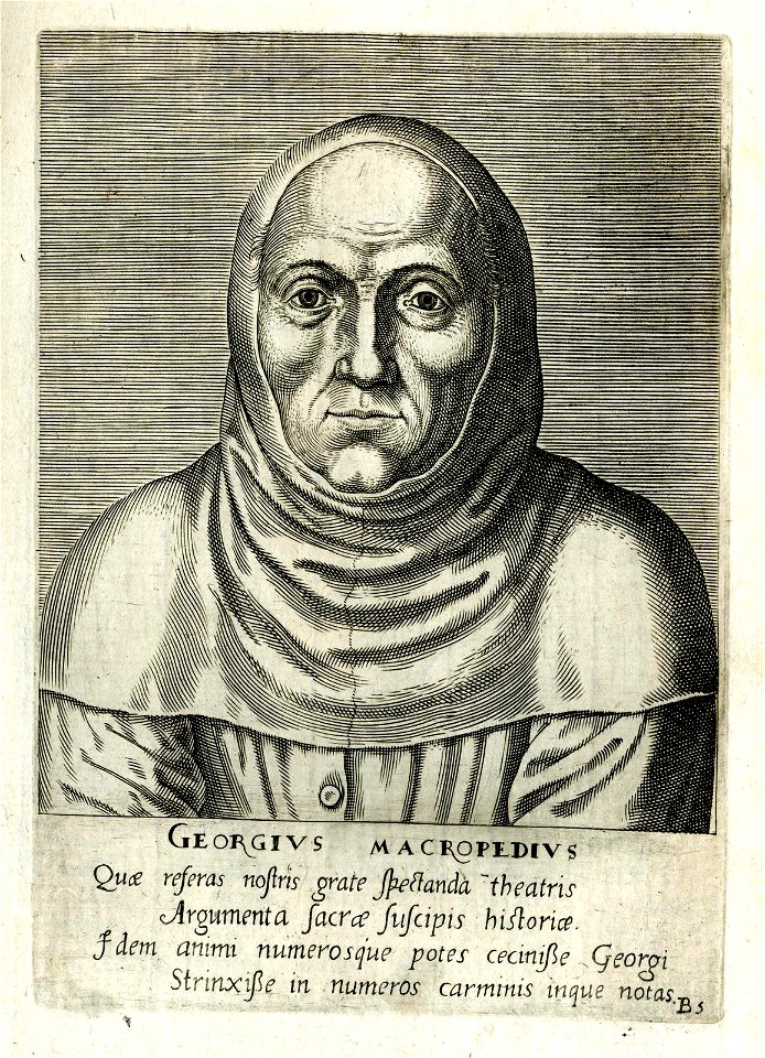 Georgius Macropedius (BM 1925,1117.86)
