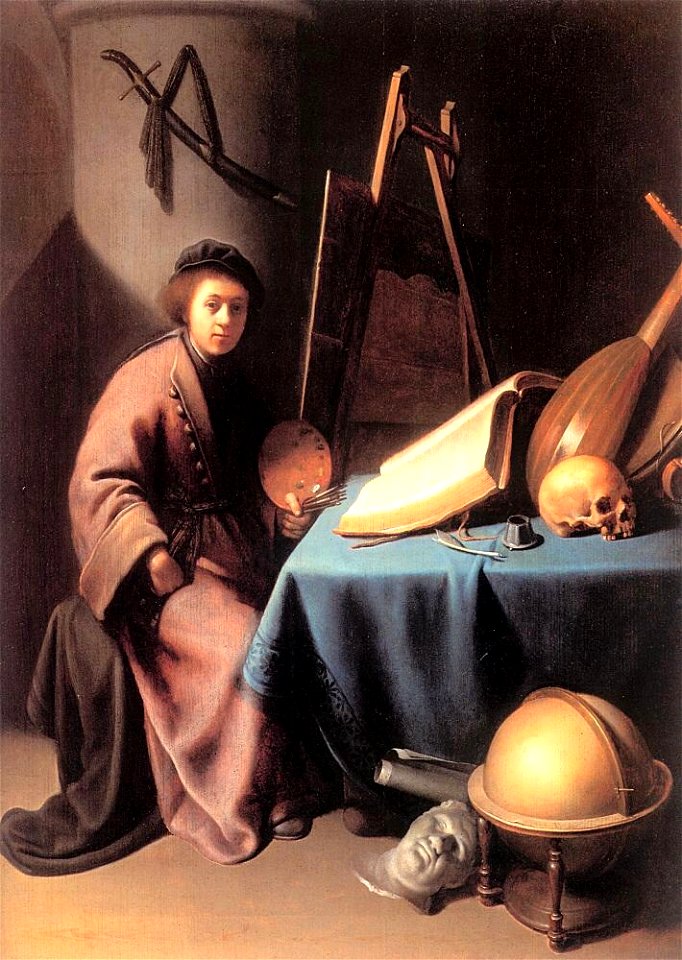 Gerard Dou, Selfportrait