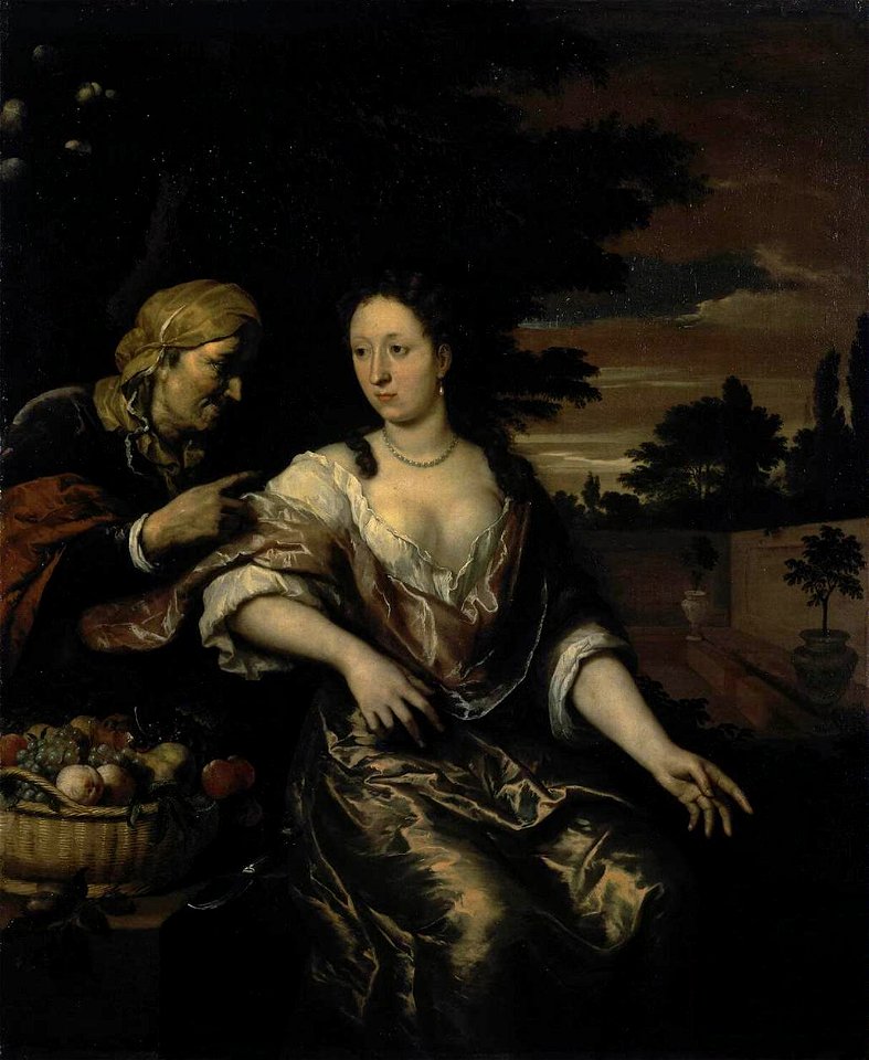 Gerard Hoet (I) - Vertumnus and Pomona - WGA11453