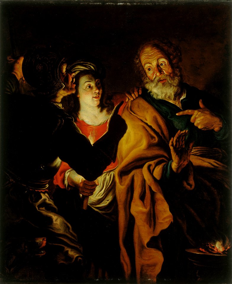 Gerard Seghers - Peter zataji Jezusa