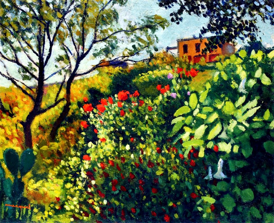 Geraniums, Summer Albert Marquet (1945)