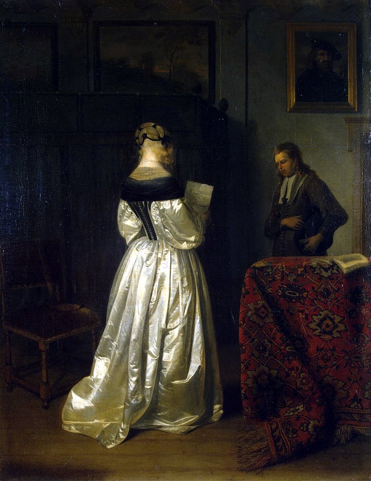 Gerard ter Borch (II) - Messenger - WGA22114