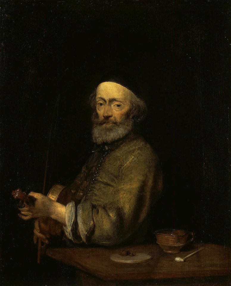 Gerard ter Borch (II) - The Violinist - WGA22158