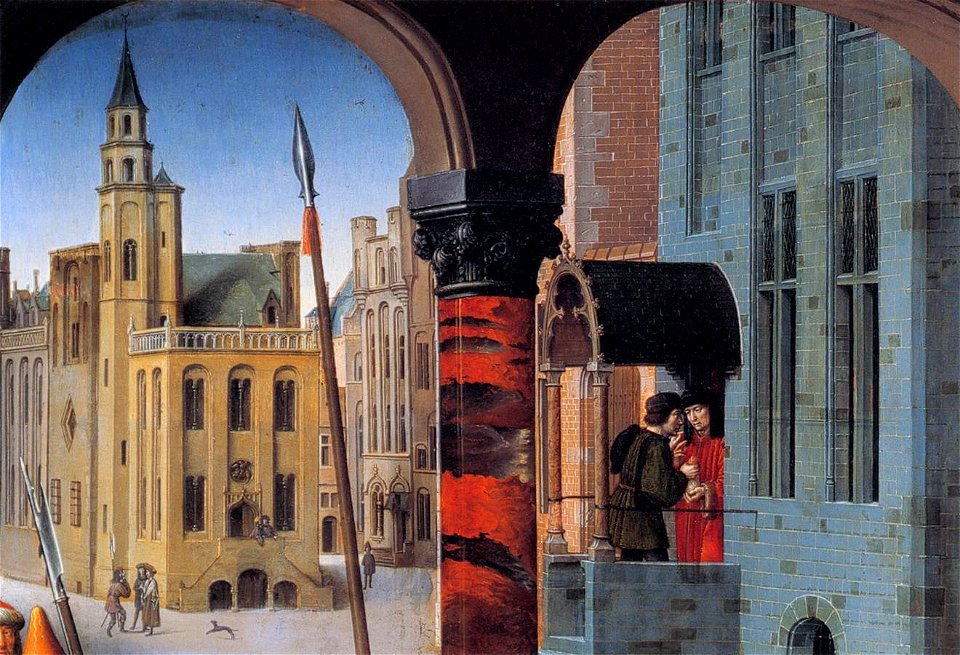 Gerard David - The Judgment of Cambyses (detail) - WGA5997