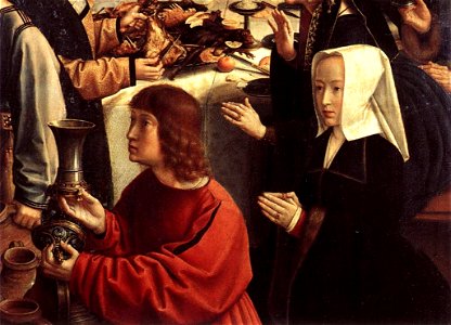 Gerard David - The Marriage at Cana (detail) - WGA6023