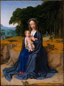 Gerard David - The rest on the flight into Egypt (Metropolitan Museum of Art)