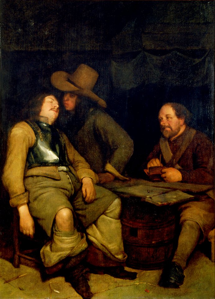 Gerard ter Borch - Wachtstube wrm 1001 01