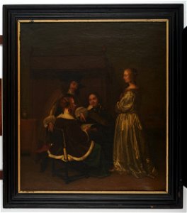 Gerard ter Borch II - Reading a letter - 128809 MNW - National Museum in Warsaw