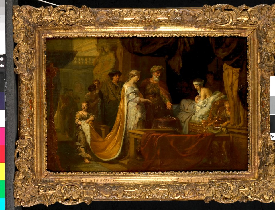 Gerard de Lairesse - Seleucus doet afstand van Stratonice ten gunste van zijn zoon Antiochus - BR0357 - Rijksmuseum Twenthe