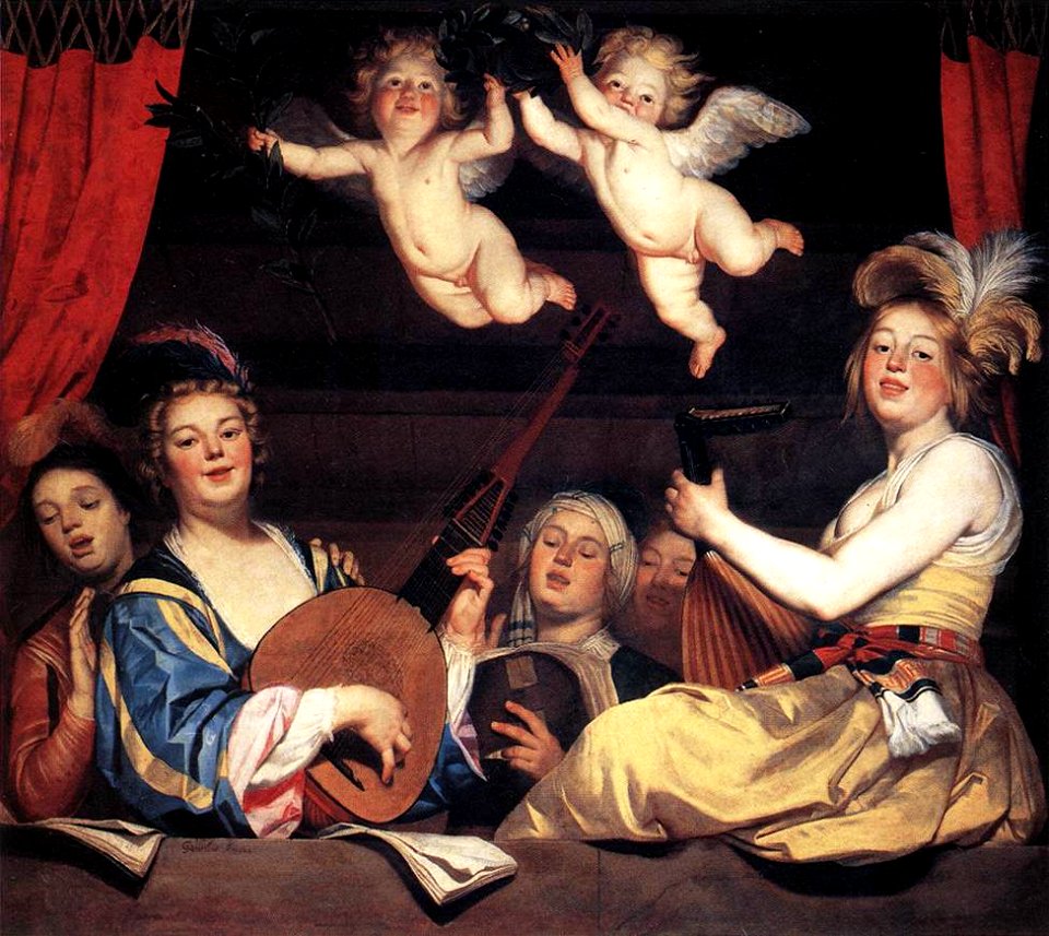 Gerard van Honthorst - Concert on a Balcony - WGA11671