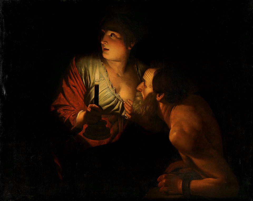 Gerard van Honthorst (nach) - Cimon und Pero - 6670 - Bavarian State Painting Collections
