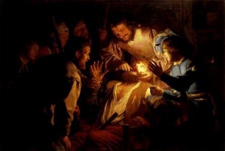 Gerard van Honthorst - De tandarts - Gal.-Nr. 1251 - Staatliche Kunstsammlungen Dresden